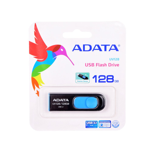USB-флешка 128GB USB 3.0 ADATA Black AUV128-128G-RBE