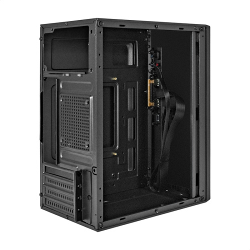 Корпус Exegate BAA-303 EX297991RUS Minitower (mATX, без БП, 2*USB, HD Audio, черный)