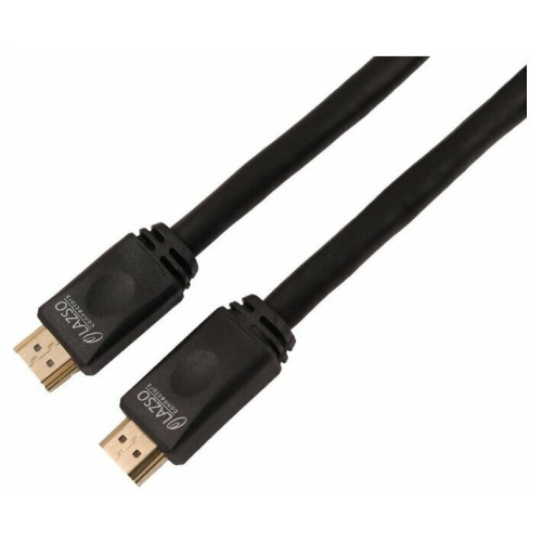 Кабель аудио-видео LAZSO WH-111 HDMI (m)/HDMI (m) 20м Позолоченные контакты черный (WH-111(20M))