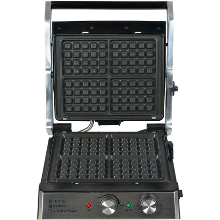 Электрогриль GFGril GF-180 серебристый/черный