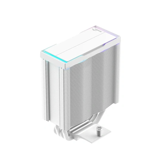 Кулер SAMA X40L WH (X40-WHWAYXOX-G) (220W, 4-pin PWM, 133.5mm, 4x6mm, ARGB, 1x100mm, 56.6CFM, 31.2dBA, 2600RPM, S 1851)