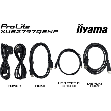 Монитор Iiyama ProLite XUB2797QSNP-B1 черный