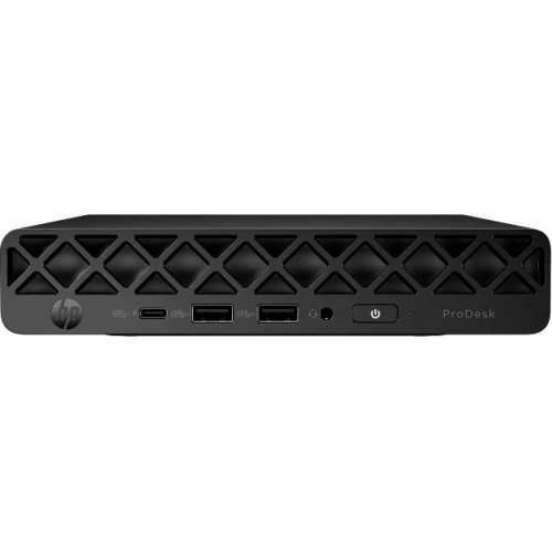 Неттоп HP ProDesk 4 Mini (BY7B2ET) G1i Mini U5 225T (2.5) 16Gb SSD512Gb Graphics без ОС GbitEth WiFi BT 90W kb мышь клавиатура черный