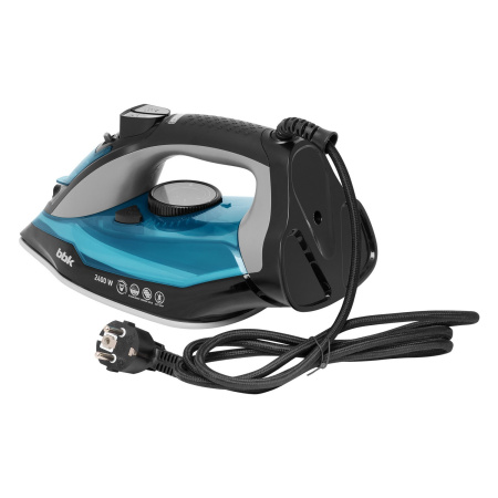 Утюг BBK ISE-2410 черный/синий
