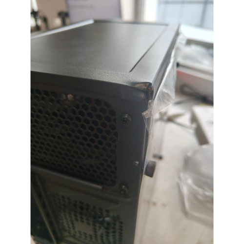 УЦ Корпус ExeGate Minitower mEVO-9302-RGB-500W-12 (EX287884RUS) (плохая упаковка, малая вмятина на углу корпуса)