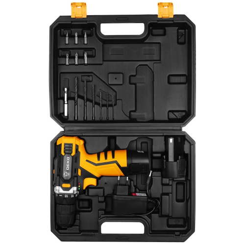 Дрель-шуруповерт Deko DKCD12FU-Li SET3 аккум. (063-4173)