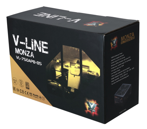 Блок питания Formula ATX 750W Monza VL-750APB-85 80+ bronze