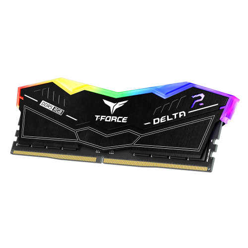 ОЗУ TEAMGROUP T-Force Delta RGB 64GB (FF3D564G6000HC38ADC01) (2x32GB) DDR5 6000MHz CL38 (38-38-38-78) 1.3V / Black