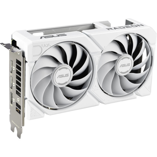 Видеокарта ASUS RX9060XT Dual White 16GB (Dual-RX9060XT-16G-White) (90YV0LG3-M0NA00) GDDR6 128bit 2xDP HDMI 2Fan RTL