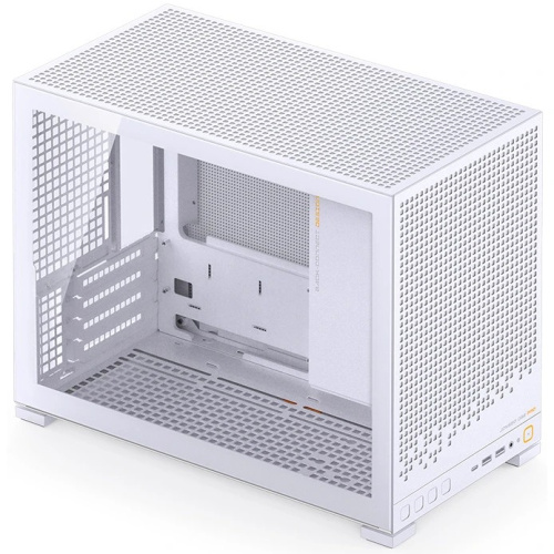 Корпус JONSBO D32 Pro White без БП, боковая панель из закаленного стекла, mini-ITX, micro-ATX, белый