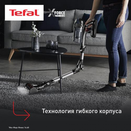 Пылесос  вертикальный  Tefal TY99A8WO  черный