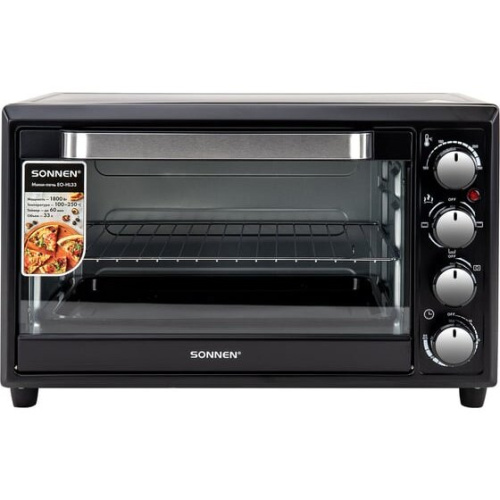 Мини-печь SONNEN EO-HL33 (458305) черная