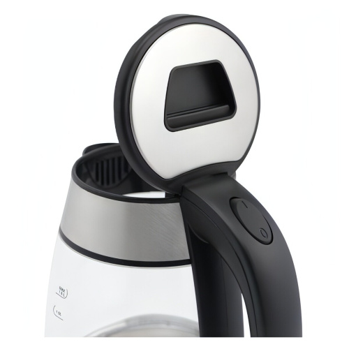 Электрочайник Scarlett SC-EK27G40 серебристый/черный