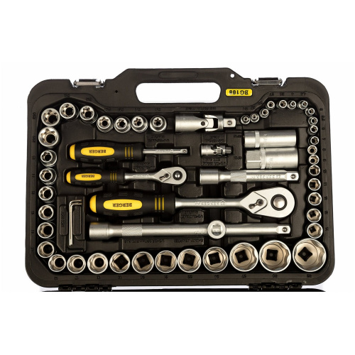 Набор инструментов BERGER BG108-1214 108 предметов 1/2" -1/4"