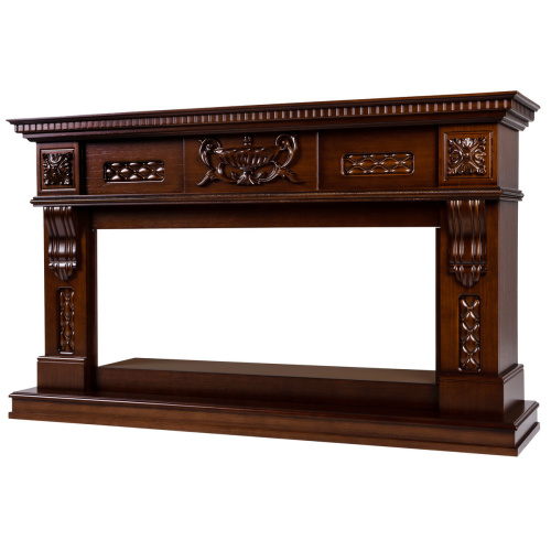 Портал каминный из МДФ линейный RealFlame Corsica 42 NT, античный дуб