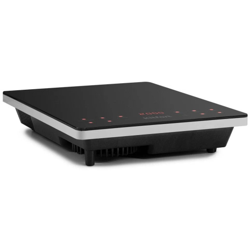 Настольная плита Kitfort КТ-140 черный/серебристый