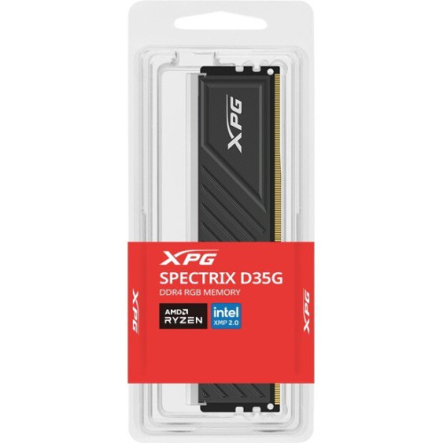 ОЗУ ADATA XPG Spectrix D35G RGB Gaming Memory AX4U32008G16A-SBKD35G 8GB DDR4 3200 U-DIMM black
