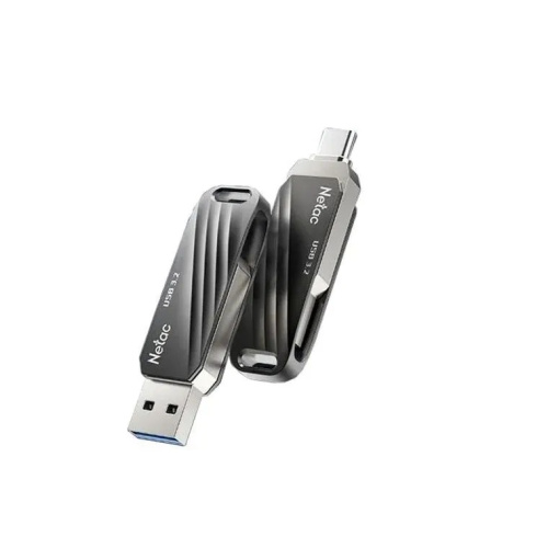 USB-флешка Netac US11 NT03US11C-128G-32BK 128GB USB3.0+TypeC Dual Flash Drive 128GB