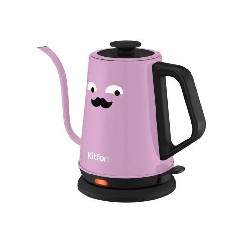 Электрочайник Kitfort КТ-6194-3 черный/лавандовый