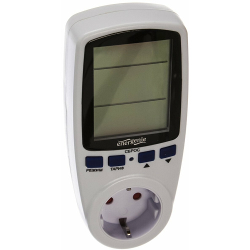 Ваттметр Energenie EHB12-1 ЖК-дисплей 2,8, белый