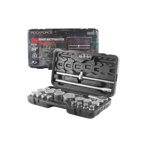 Набор инструментов ROCKFORCE RF-68262-5(51641) 26пр, 3/4" 1"
