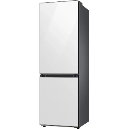 Холодильник Samsung RB34C7B5E12/EF белый стекло