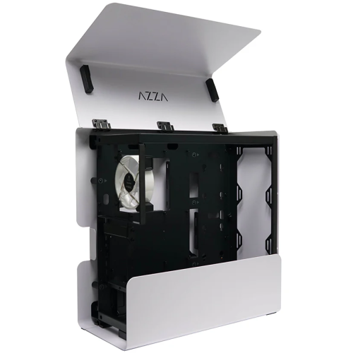 Корпус Azza Cast белый (CSAZ-808WM Cast) без БП ATX 3x120mm 2x140mm 2xUSB3.0 audio bott PSU