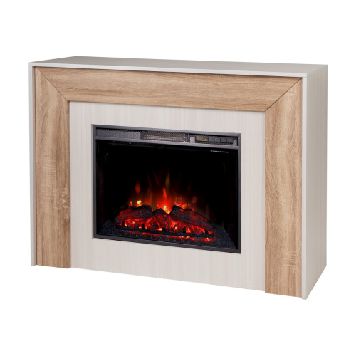 Электрокамин RealFlame Jersey 25,5 WT с очагом Sparta 25,5 LED