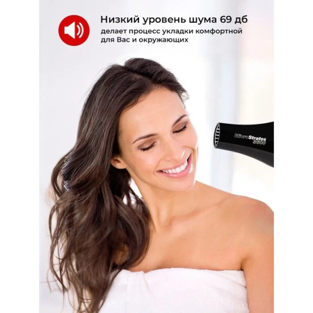 Фен ETI Micro Stratos 3600 Черный