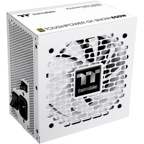 Блок питания Thermaltake Toughpower GT Gen.5 Snow (PS-TPT-0850FNFAGE-W), 850Вт, 140мм, белый, retail
