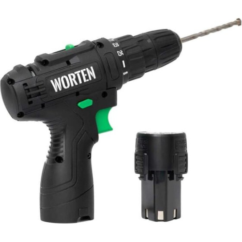 Дрель-шуруповёрт WORTEN IM (КА-90000328) 1АКБ+ЗУ