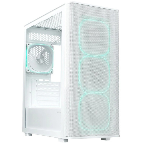 Корпус XASTRA A300M 4ARGB-C6 WH White (A300M-4FG12A-C6-WH) mATX/Mesh/ Srewless full-size TG / 4x120mm FG120 ARGB PWM fans/Argb+PWM HUB 6ports