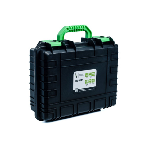 Лазерный уровень LT L16-360Z проф 4D 16 линий + штанга 1.5м усиленная L16-360Z/1.5м-УС