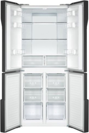 Холодильник Maunfeld MFF181NFSB черный