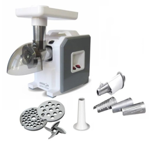 Мясорубка Аксион М 43.04 Белый/Серый