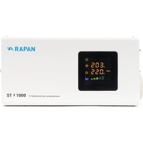 Стабилизатор напряжения БАСТИОН Rapan ST-1000 белый (8900)