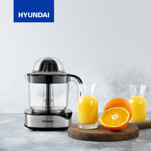 Соковыжималка Hyundai HY-JC4123 черный/нержавеющая сталь