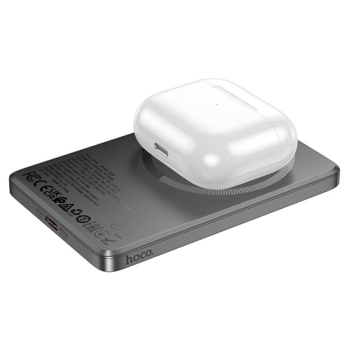 Аккумулятор внешний резервный HOCO Q26 Joy PD20W magnetic fast charging power bank 5000mAh серый