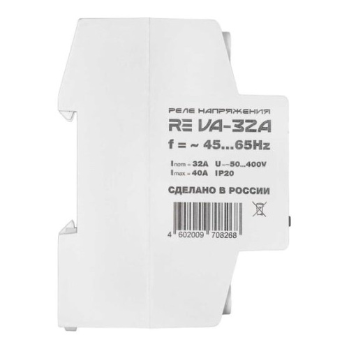Реле напряжения RE VA-32A