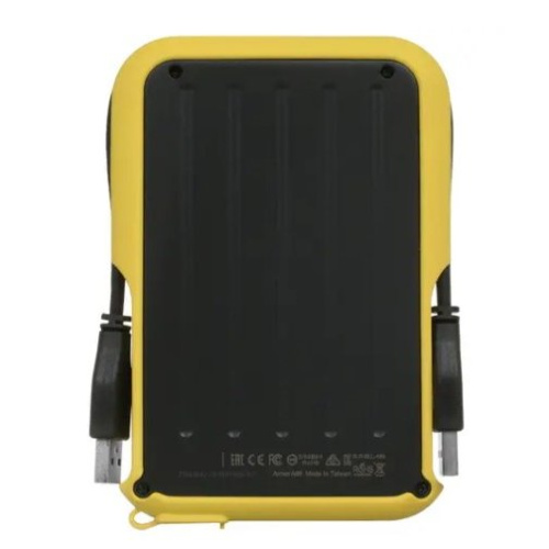 Внешний HDD Silicon Power Armor A66 SP010TBPHD66SS3Y 1TB, 2.5", USB 3.2, Желтый