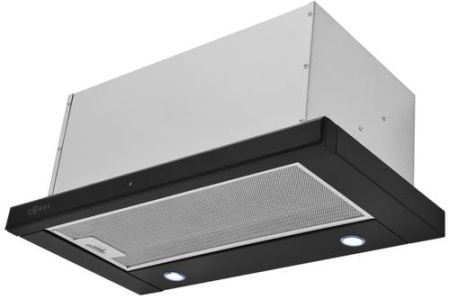 Вытяжка телескопическая ZUGEL ZHT652GX серебристый/черный