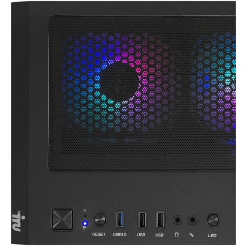 ПК iRU Tactio 520B6GP (2130959) AMD Ryzen 5 7600, DDR5 32ГБ, 1ТБ(SSD), nVidia GeForce RTX 5060 - 8 ГБ, Windows 11 Pro, черный