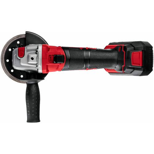 УШМ ЗУБР УШМ-18-125-41, 1 АКБ (4Ач), в кейсе