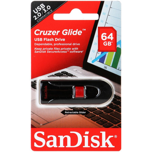 USB-флешка 64GB USB 2.0 SANDISK SDCZ60-064G-B35
