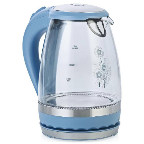 Чайник Energy E-279 (164084) стекло синий