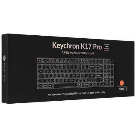 Клавиатура проводная + беспроводная Keychron K17 Pro