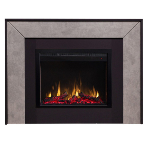 Электрокамин RealFlame Jersey 25,5 GR графит с очагом Saphir 25,5