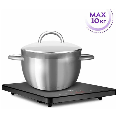 Плита индукционная Kitfort КТ-167 черный стеклокерамика