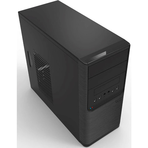 Корпус Powerman ES701 (6198910) Black PM-600ATX-F MiniTower U2*2+U3*2+A(HD) mATX
