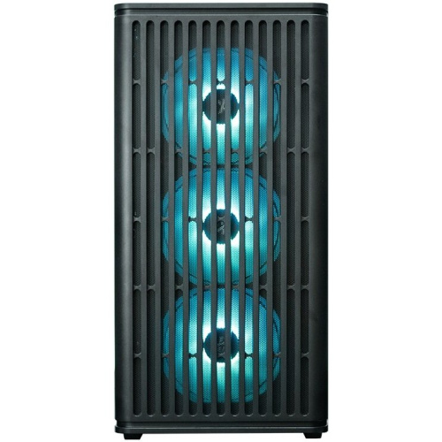 Корпус XASTRA A409 4ARGB-UC Black (A409-4FС12A-UC) ATX/Mesh/Screwless full-size TG / 4x120mm ARGB PWM FС fans/Type-C
